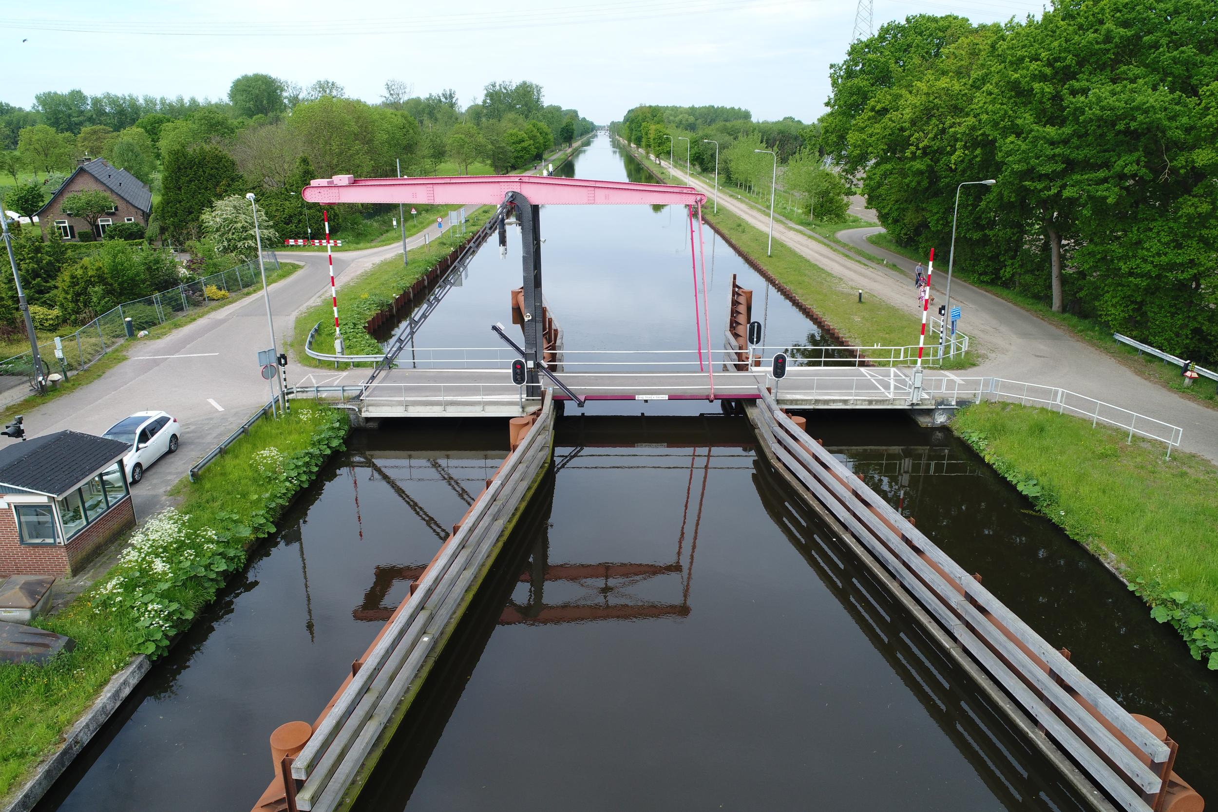 Brug Stad van Gerwen Binnenvaart in Beeld